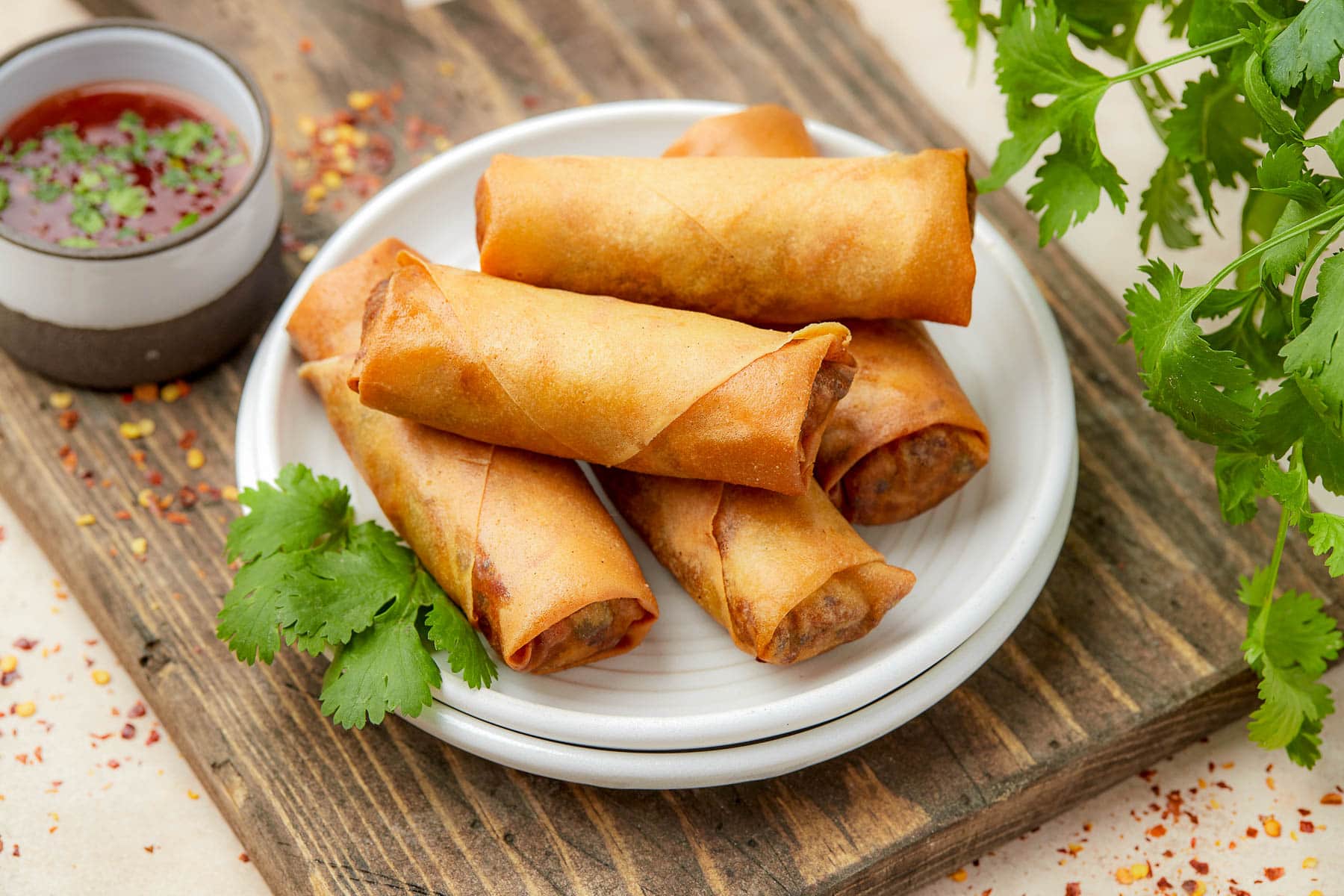 Crispy Beef Spring Roll