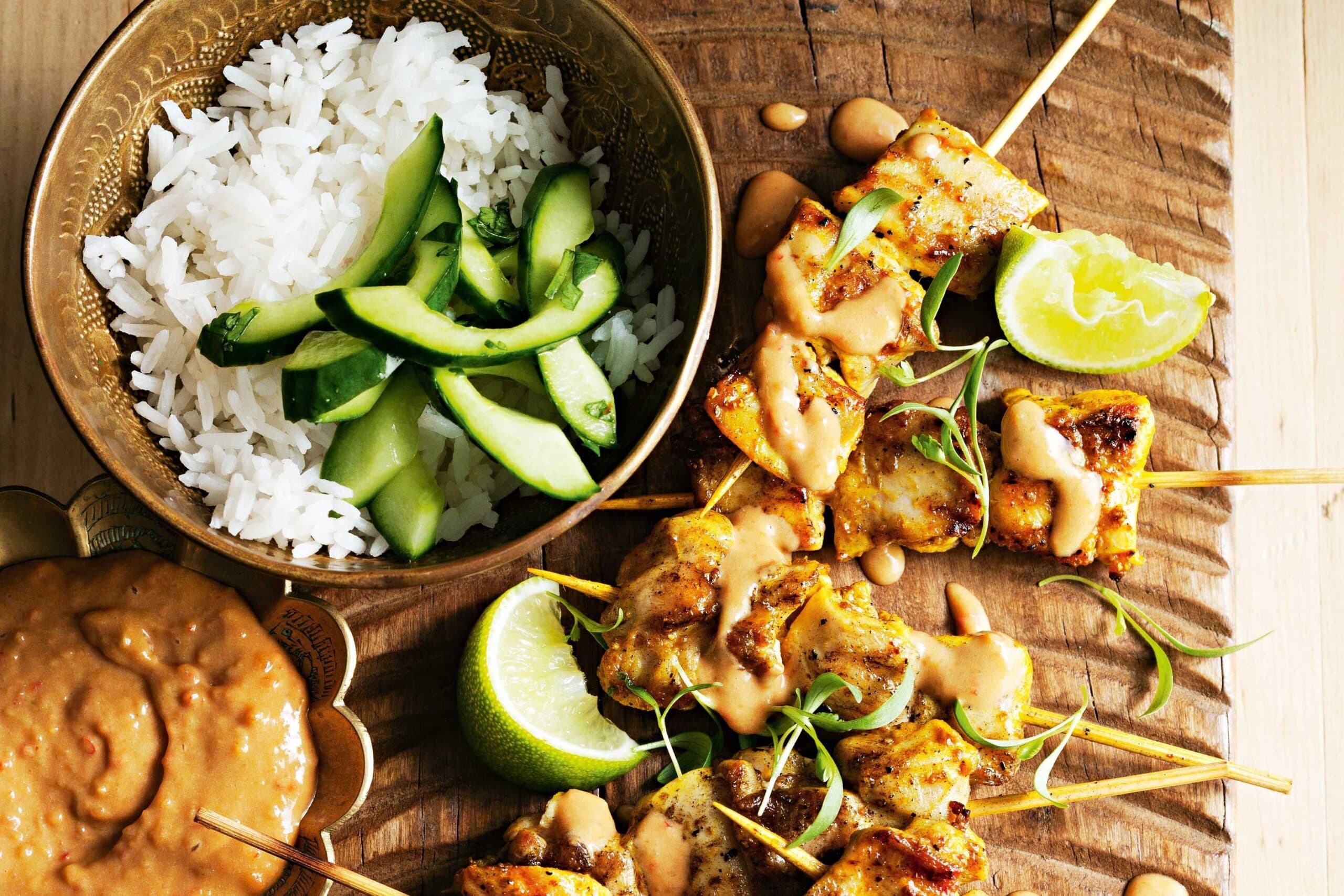 Satay Chicken Skewers