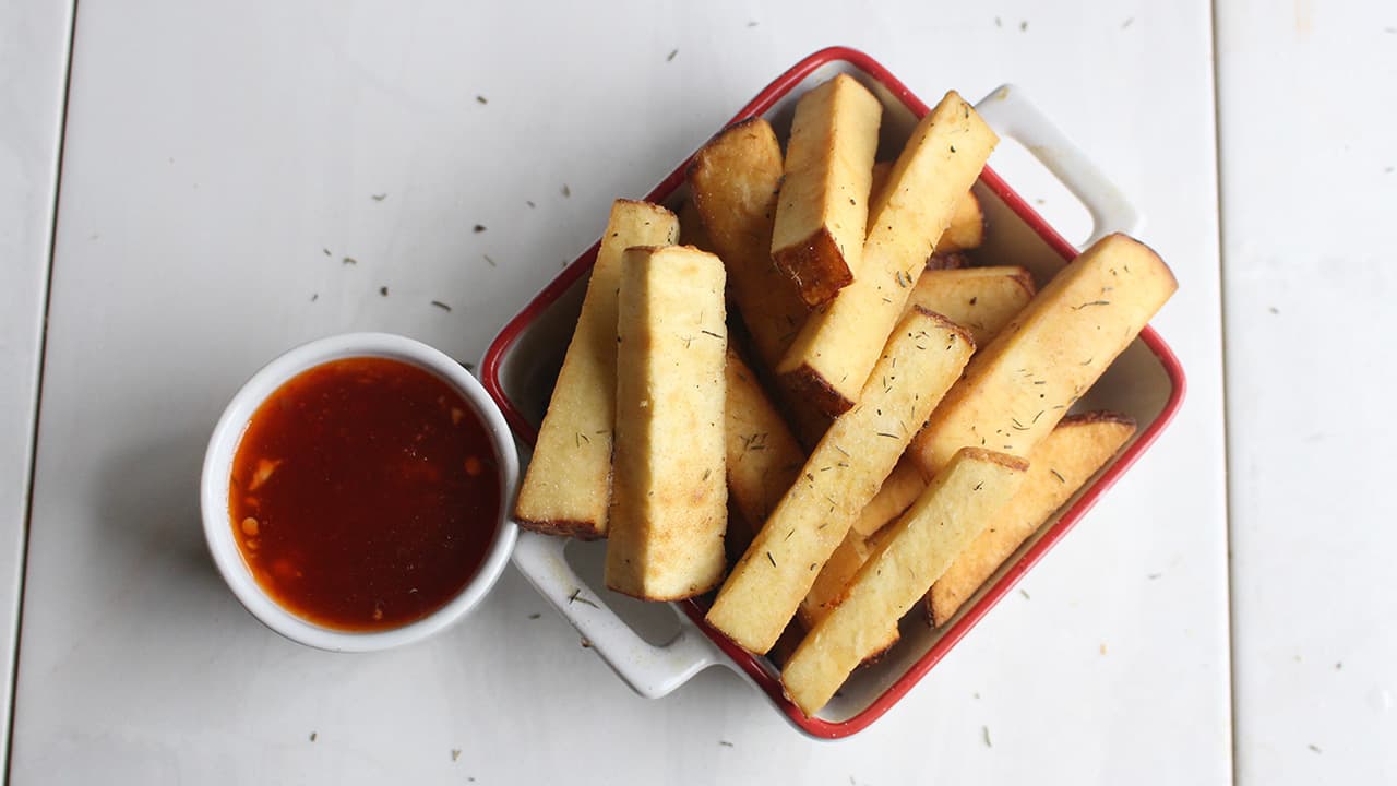 Fried Yam
